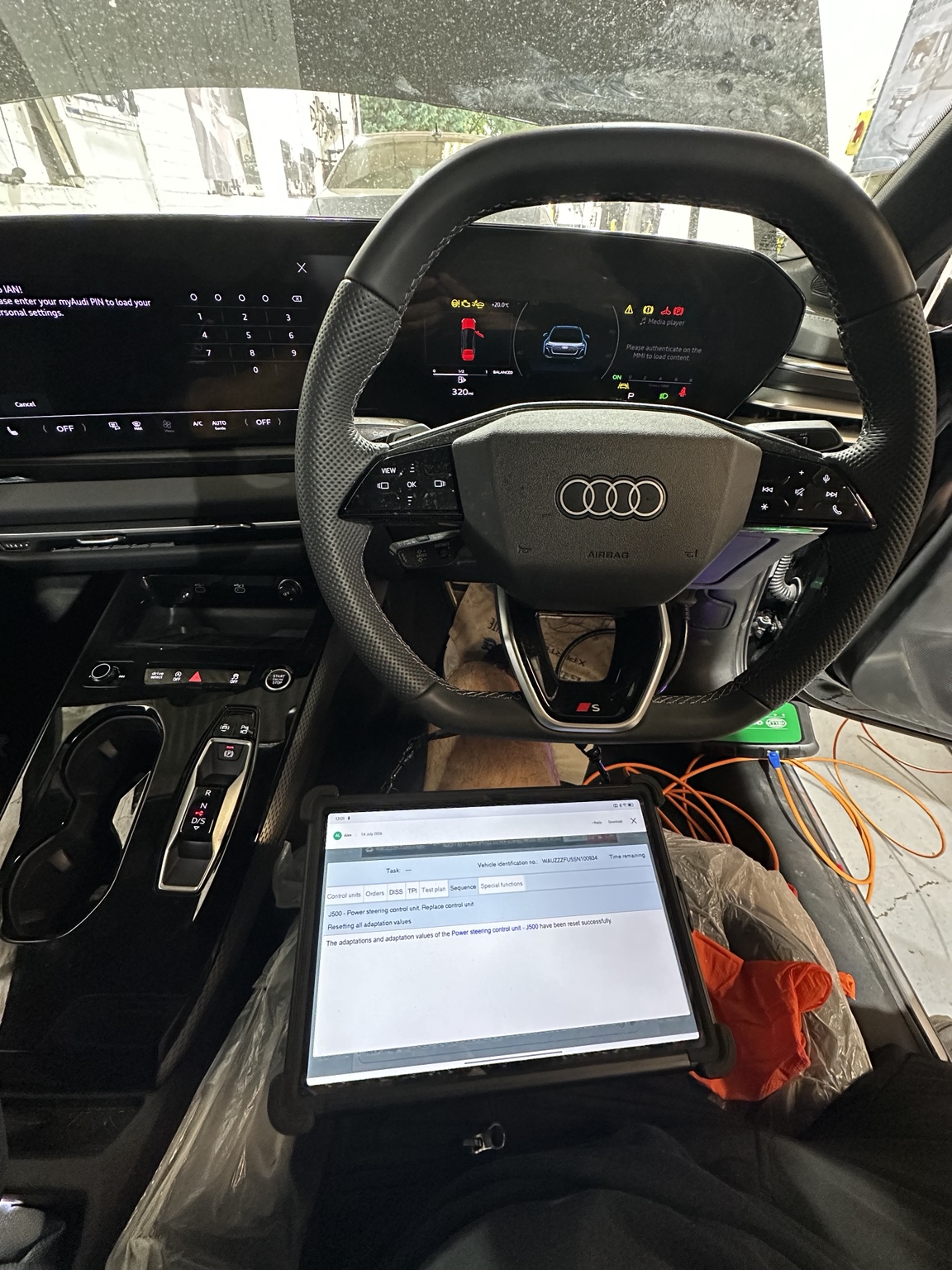 Advanced Audi diagnostic work at Hydro Autos