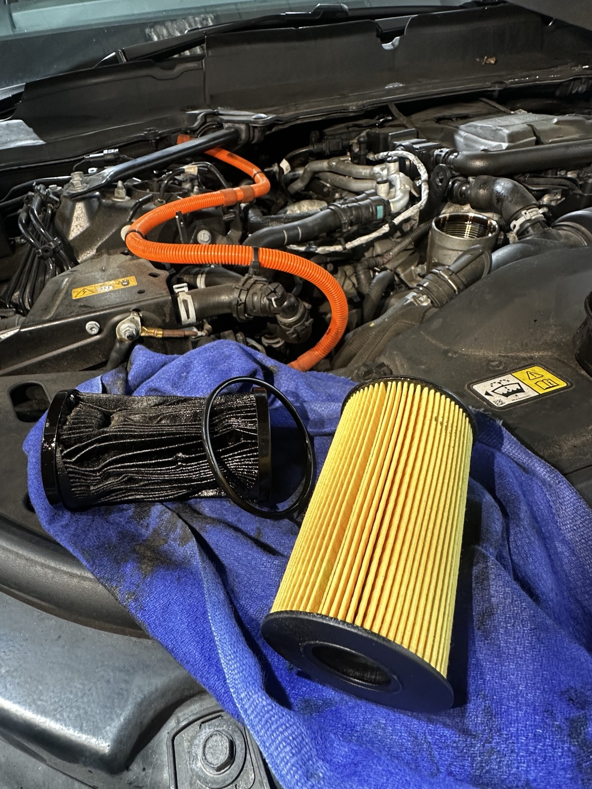 Electric vehicle service and filter replacement
